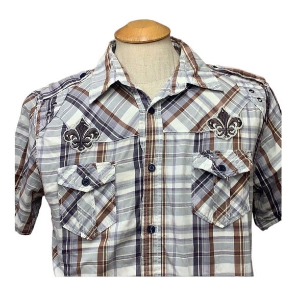 SzXL Delf Trading Imperious Button Down - Picture 2 of 7